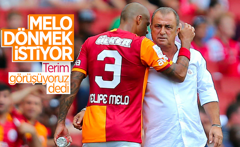 Fatih Terim: Felipe Melo dönmek istiyor