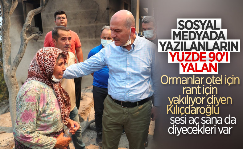 Süleyman Soylu: Sosyal medyanın yüzde 90'ı tezvirat ve yalandır