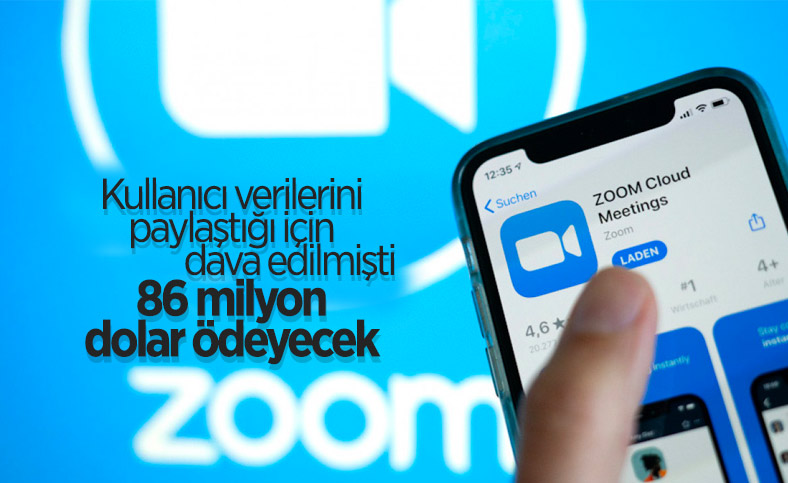 Zoom, kullanıcı verilerini paylaştığı için 86 milyon dolar ödeyecek
