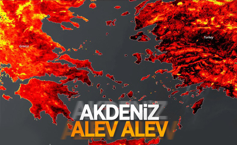 Doğu Akdeniz'de sıcak hava dalgası etkili oluyor
