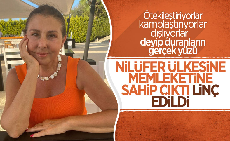 Nilüfer, eleştirilere yanıt verdi: Birbirimizi yanlış anladık