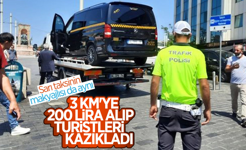 Turistleri dolandıran taksiciye ceza