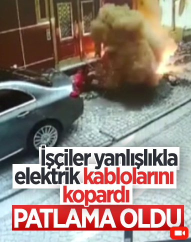 Zeytinburnu'nda kazı çalışmasında kaza