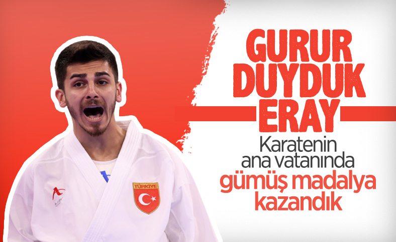 Eray Şamdan gümüş madalya kazandı