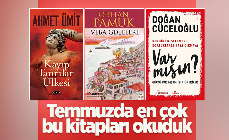 Temmuz ayında edebiyatseverlerin tercih ettiği kitaplar