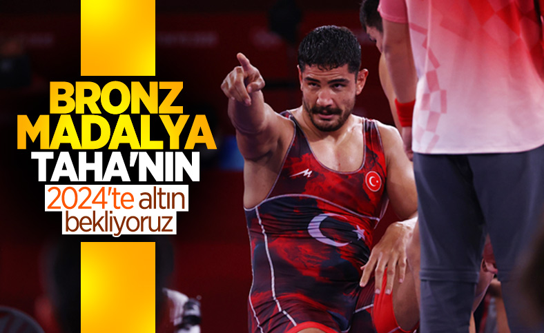 Taha Akgül olimpiyat üçüncüsü oldu
