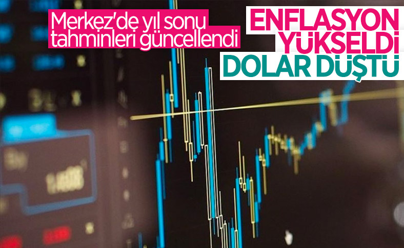 Merkez Bankası, yıl sonu dolar ve enflasyon tahminini açıkladı