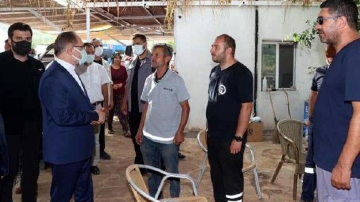 Ali Erbaş'tan Bodrum'a geçmiş olsun ziyareti