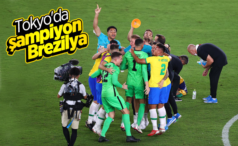 Tokyo 2020 futbol finalinde kazanan Brezilya