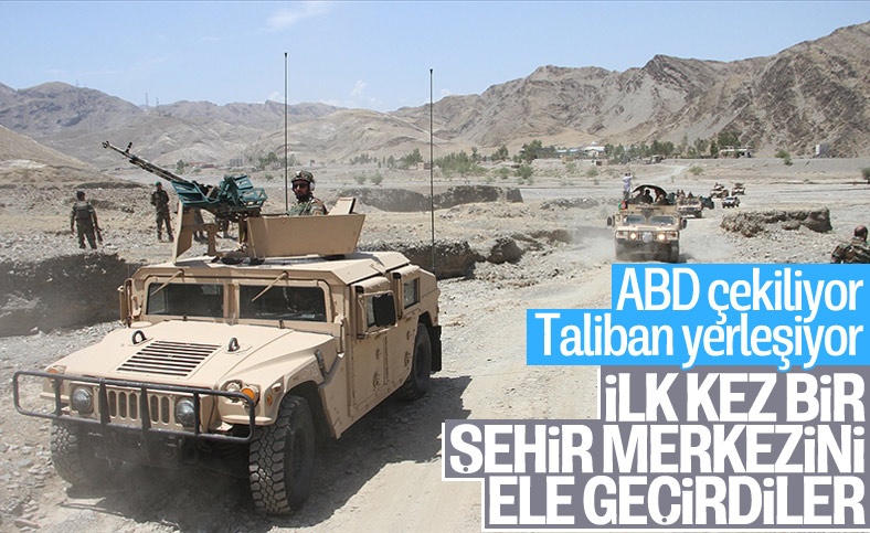 Afganistan'da Taliban ilerleyişi sürüyor
