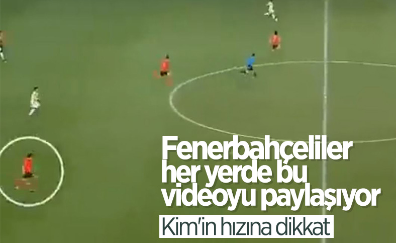 Fenerbahçelilerin paylaştığı Kim Min-Jae videosu