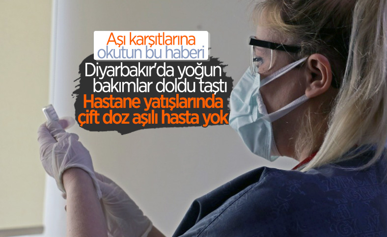 Diyarbakır, en az koronavirüs aşısı yaptıran iller arasında yer alıyor