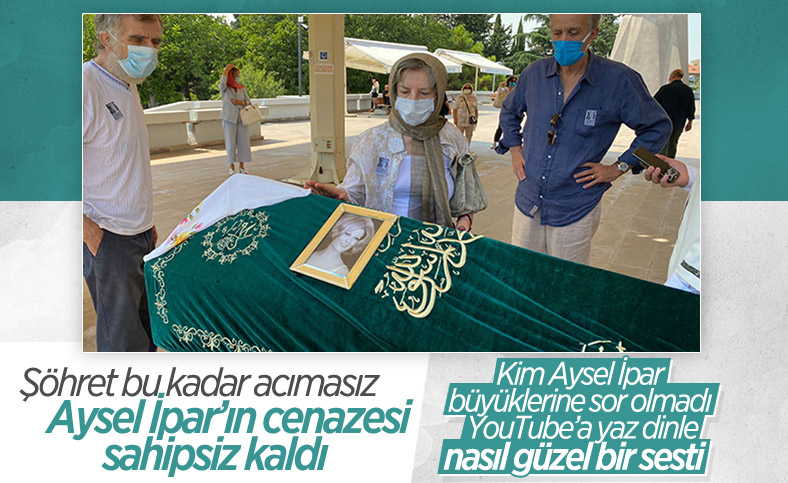 Türk Sanat Müziği Sanatçısı Aysel İpar'ın cenaze namazı kılındı