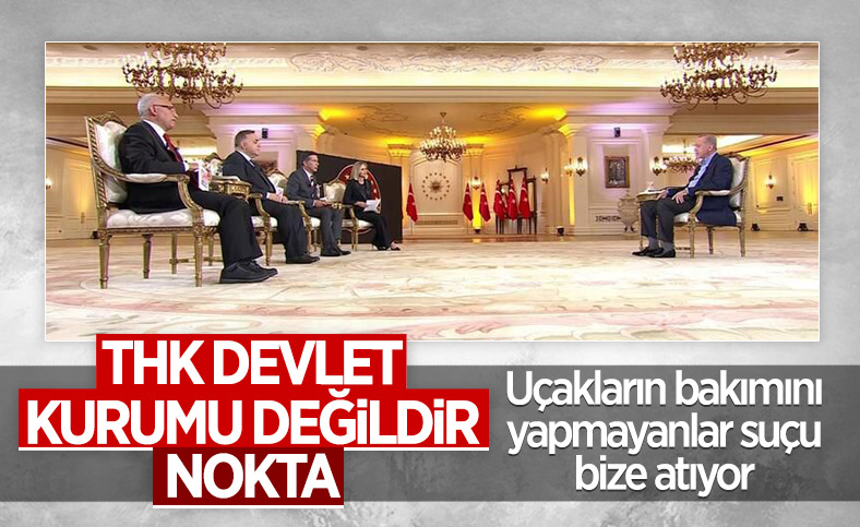 Cumhurbaşkanı Erdoğan'dan Türk Hava Kurumu açıklaması