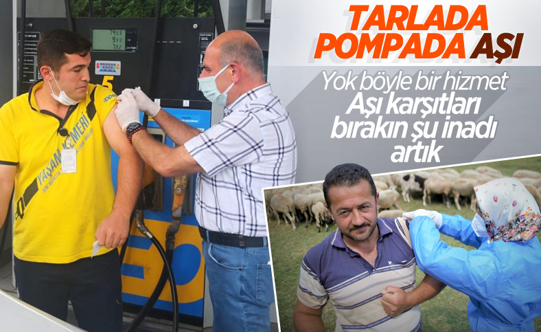 Aşı ekipleri çalışmalarını sürdürüyor