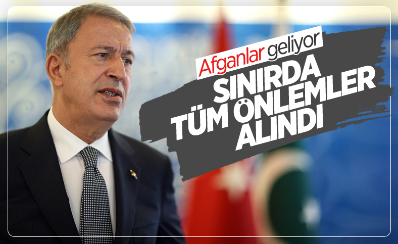 Hulusi Akar: İran sınırında olası hareketliliğe karşı tedbirleri artırdık