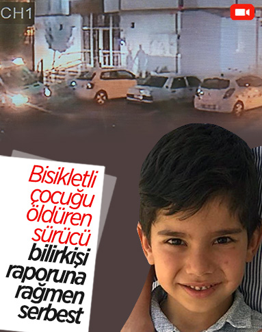 Diyarbakır'da bisikletli çocuğu öldüren sürücü tutuklanmadı