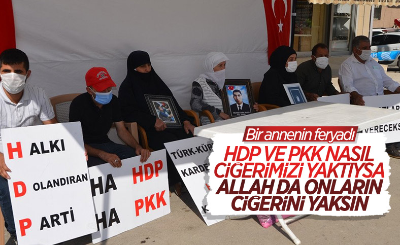Muş'ta anneler HDP il binası önünde evlat nöbeti tutuyor