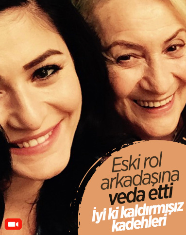 Sabina Toziya'ya rol arkadaşlarından veda