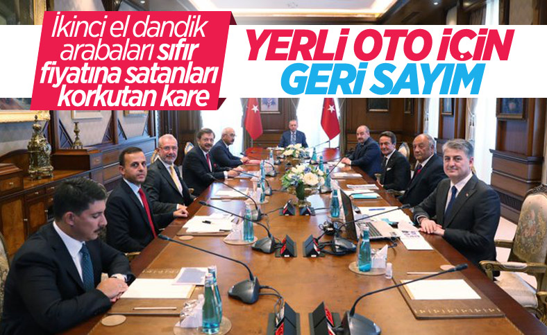 Cumhurbaşkanı Erdoğan, TOGG heyetiyle görüştü