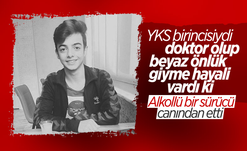 Çanakkale'de YKS birincisi trafik kazasında hayatını kaybetti