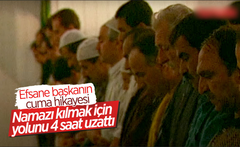 Süleyman Seba'nın cuma namazı hikayesi
