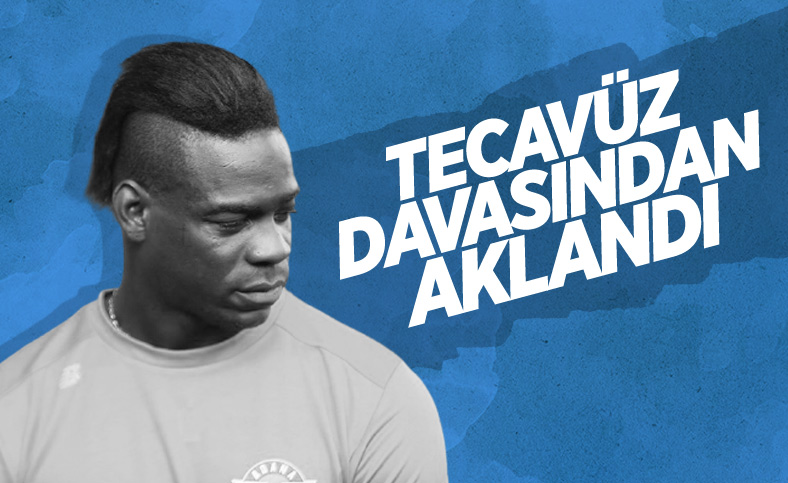 Mario Balotelli, tecavüz davasından aklandı