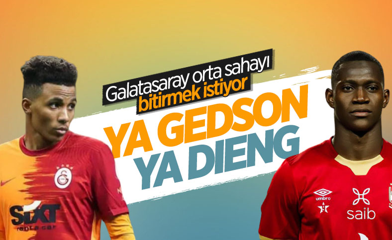 Galatasaray'da orta sahaya iki alternatif