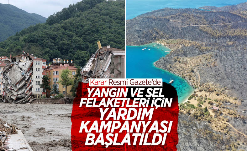 Felaketlerden zarar görenler için yardım kampanyası başlatılacak