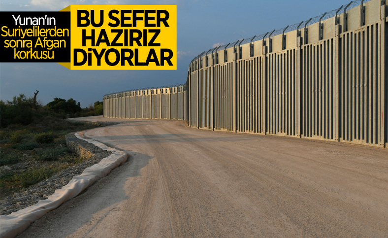Yunanistan'dan Türkiye sınırına çelik duvar
