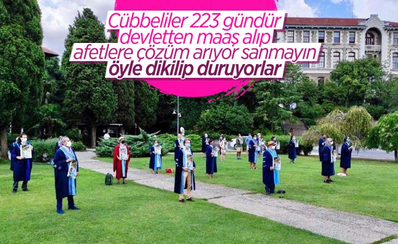 Boğaziçi'nde akademisyenler 223 gündür eylemde