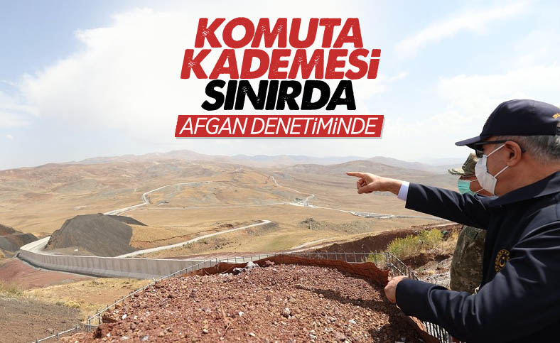 Hulusi Akar ve TSK komuta kademesi İran sınırında