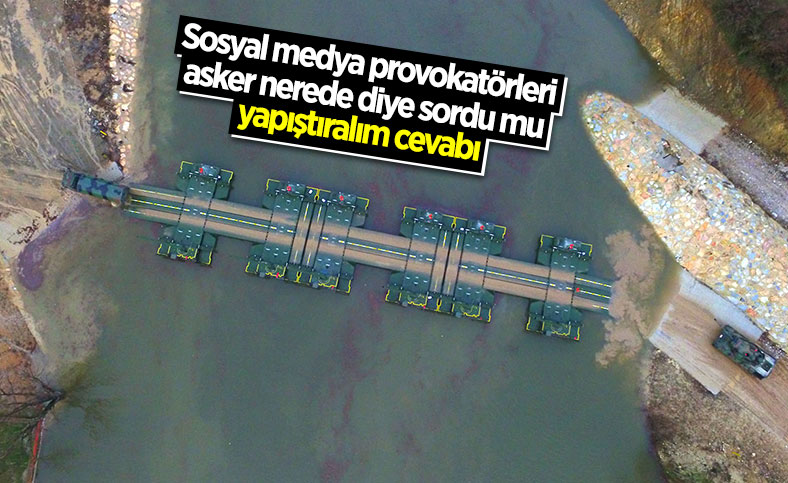 MSB, sel bölgesine 2 yatay kaydırmalı köprü tankı ile 3 sabit köprü aracı gönderdi