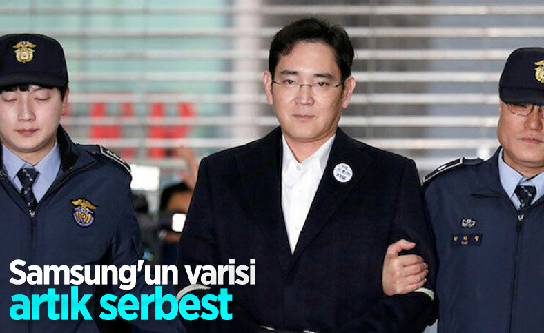 Samsung'un varisi Lee Jae-yong serbest bırakıldı