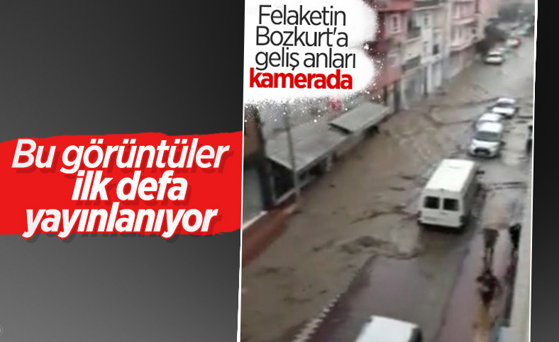 Kastamonu’da, sel felaketinin ilk anları