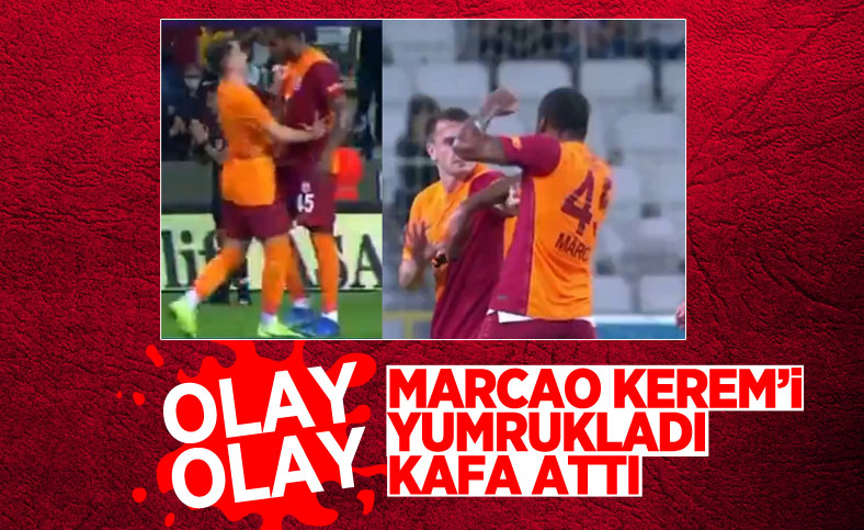 Marcao, Kerem Aktürkoğlu'na kafa attı