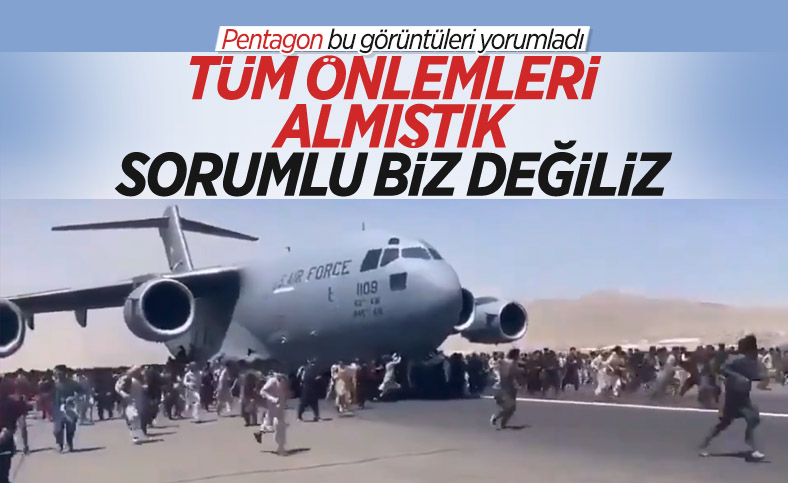 Pentagon: Görüntülerin sorumlusu biz değiliz