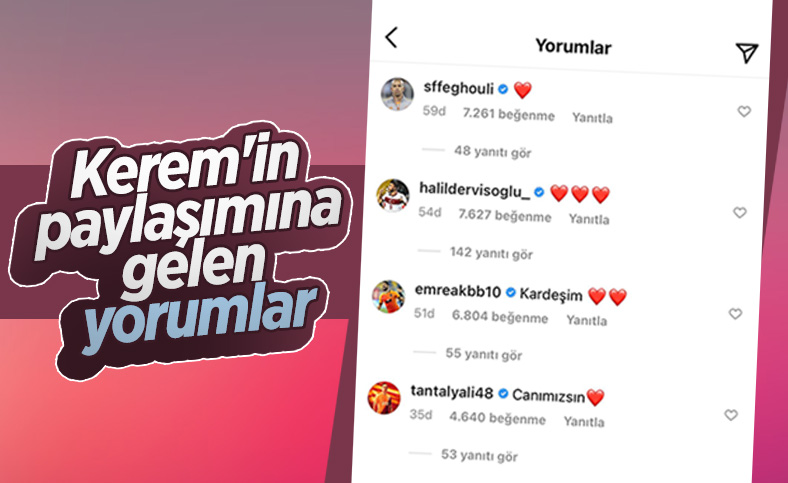 Kerem Aktürkoğlu'ndan paylaşım