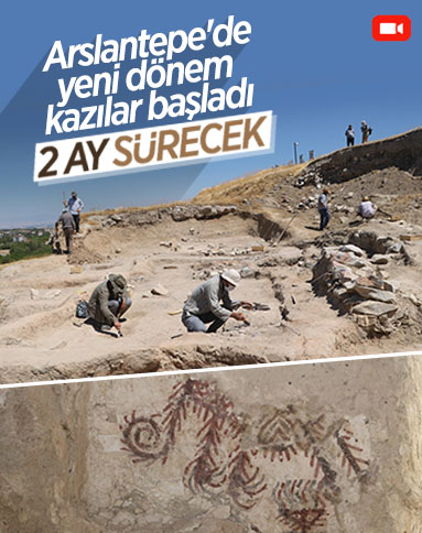 Arslantepe Höyüğü’nde yeni dönem kazı çalışmaları başladı