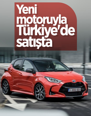 Toyota Yaris, yeni motor seçeneğiyle Türkiye'de