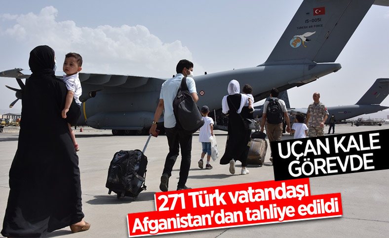 Afganistan'da Türk vatandaşların tahliyesi sürüyor