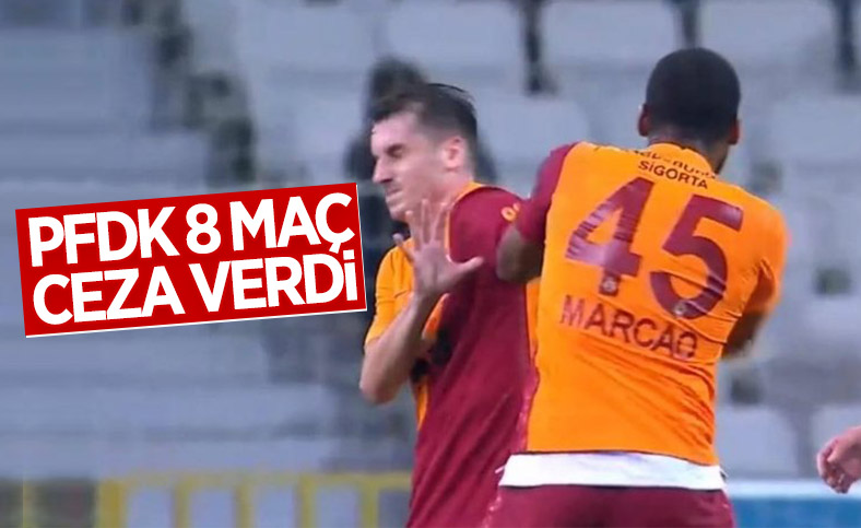 PFDK, Marcao'ya 8 maç ceza verildiğini açıkladı