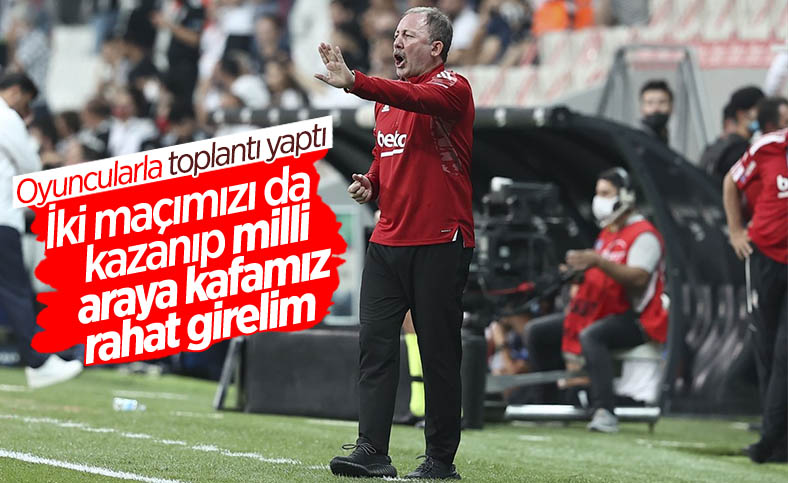 Sergen Yalçın'dan oyunculara: Milli araya rahat girelim