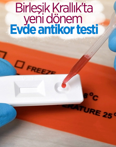 Birleşik Krallık, evde antikor testi programını başlatacak