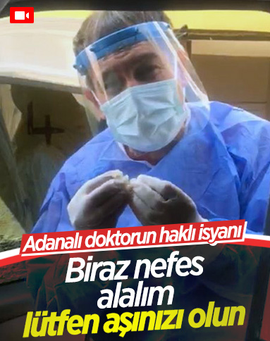 Adana'da görevli doktordan aşı çağrısı
