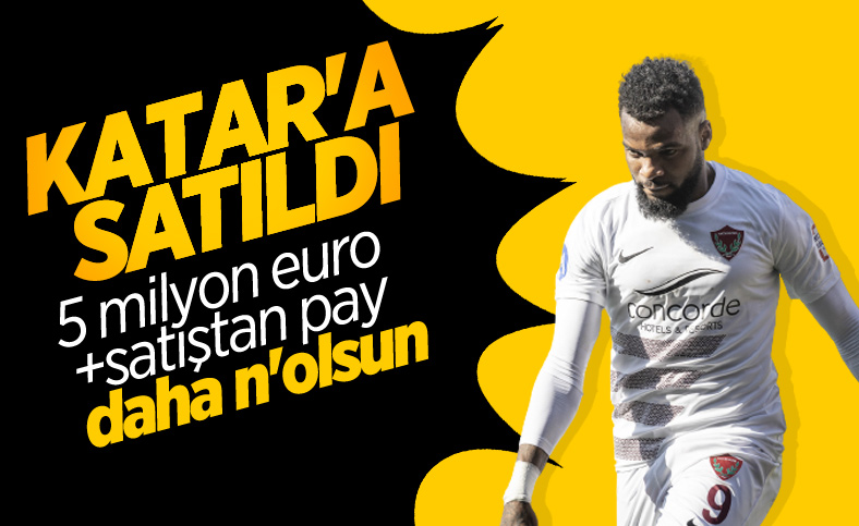 Hatayspor'dan resmi Boupendza açıklaması
