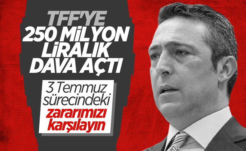 Fenerbahçe, TFF'ye tazminat davası açtı