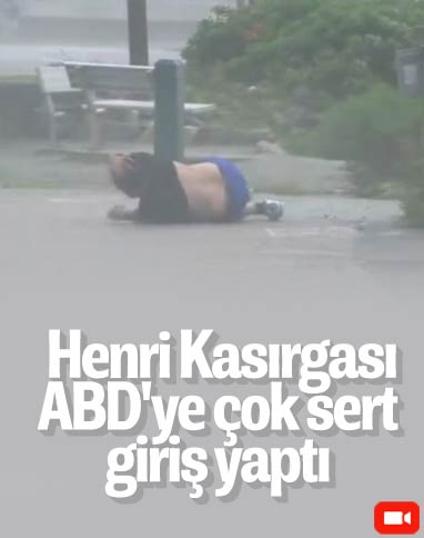 Henri Kasırgası, ABD’ye ulaştı