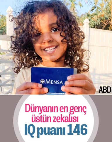 Dünyanın en küçük üstün zekalı çocuğu