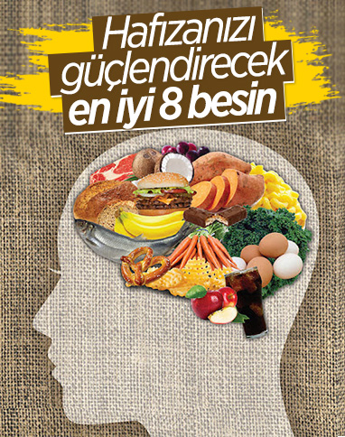 Hafızanızı güçlendirecek en iyi 8 yiyecek